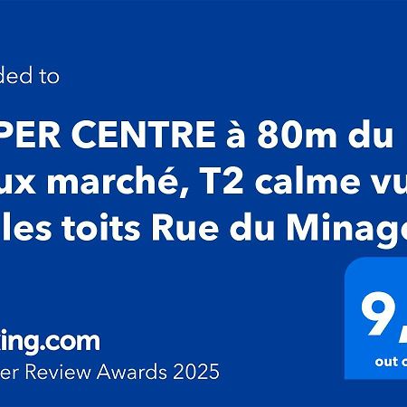 דירות לה רושל Hyper Centre A 80M Du Vieux Marche, T2 Calme Vue Sur Les Toits Rue Du Minage מראה חיצוני תמונה